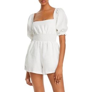 White BBY DOLL Romper